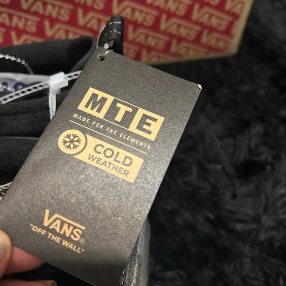 VANS sk8-hi top MTE-2 Dip black pink lace up shoes sneakers women's 8 new - Picture 6 of 9